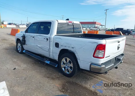 2022 Ram 1500 Big Horn 4X2 5'7 Box из США, поврежденный, VIN 1C6RREFT4NN479911
